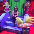 Chillin' on the stoop with the 'Hey Arnold' crew.